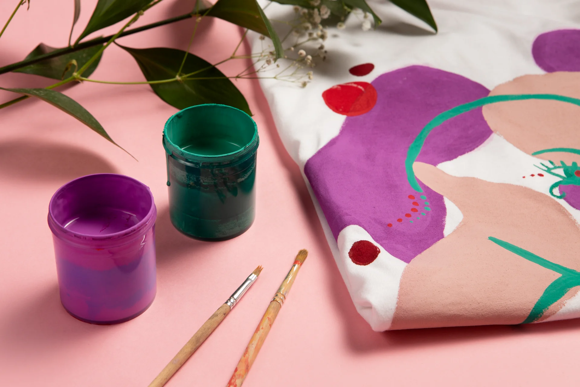 view diy hand painted t shirt